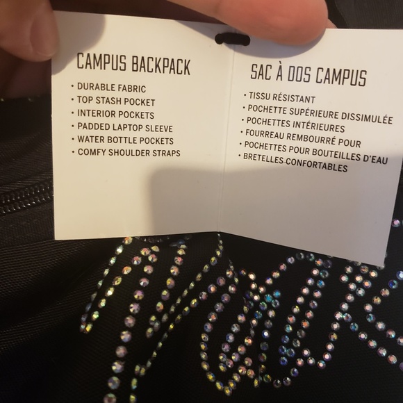 Victoria Secret pink bling campus backpack - Picture 4 of 7